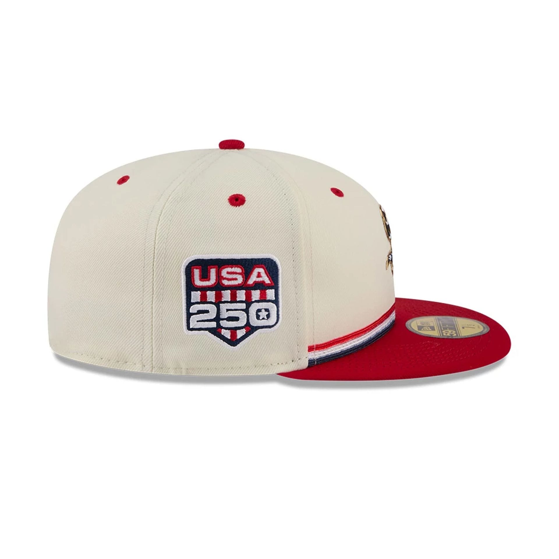 Chicago White Sox MLB 4th Of July 2026 Cream 59FIFTY Fitted Cap