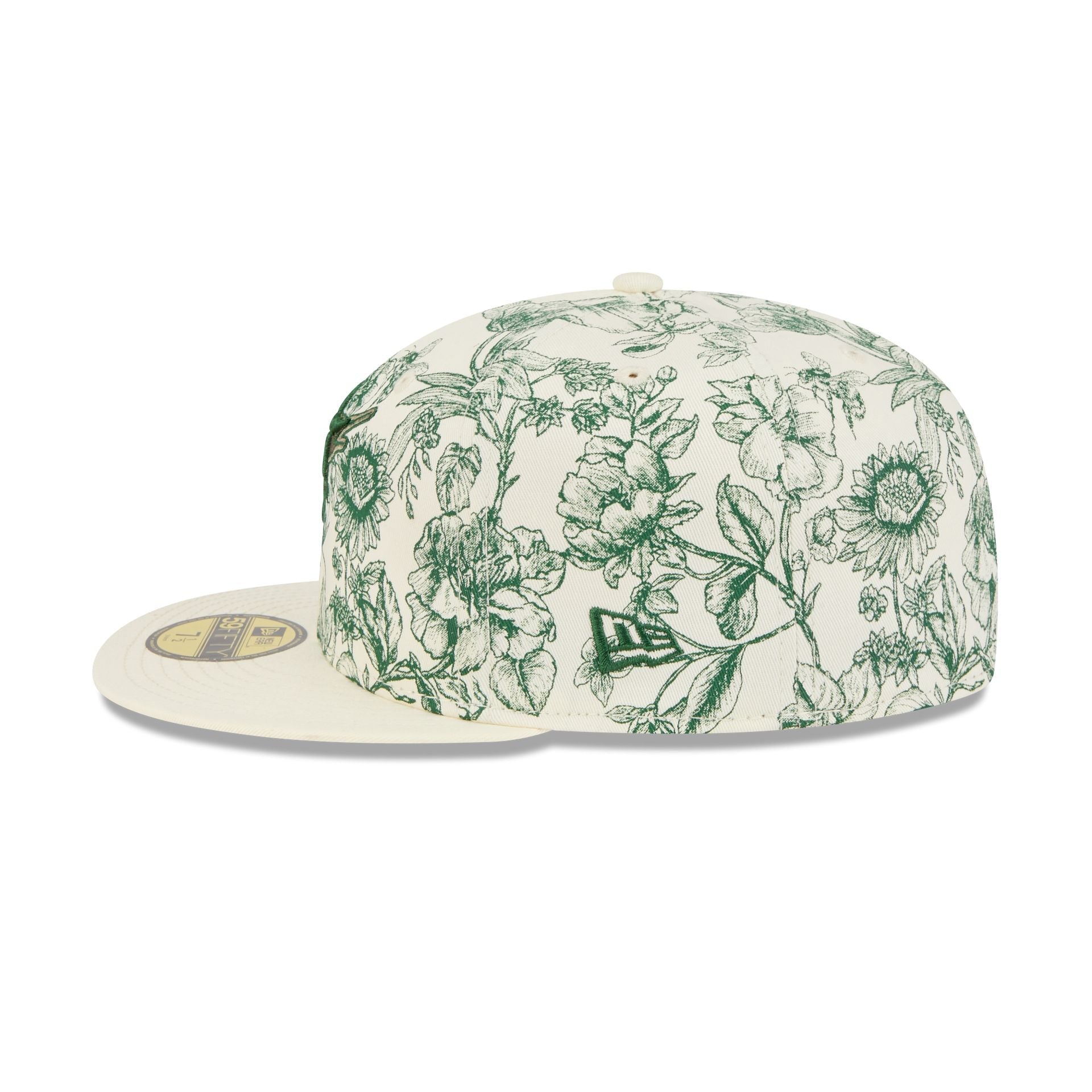 Miami Marlins Spring Floral 59FIFTY Fitted Hat