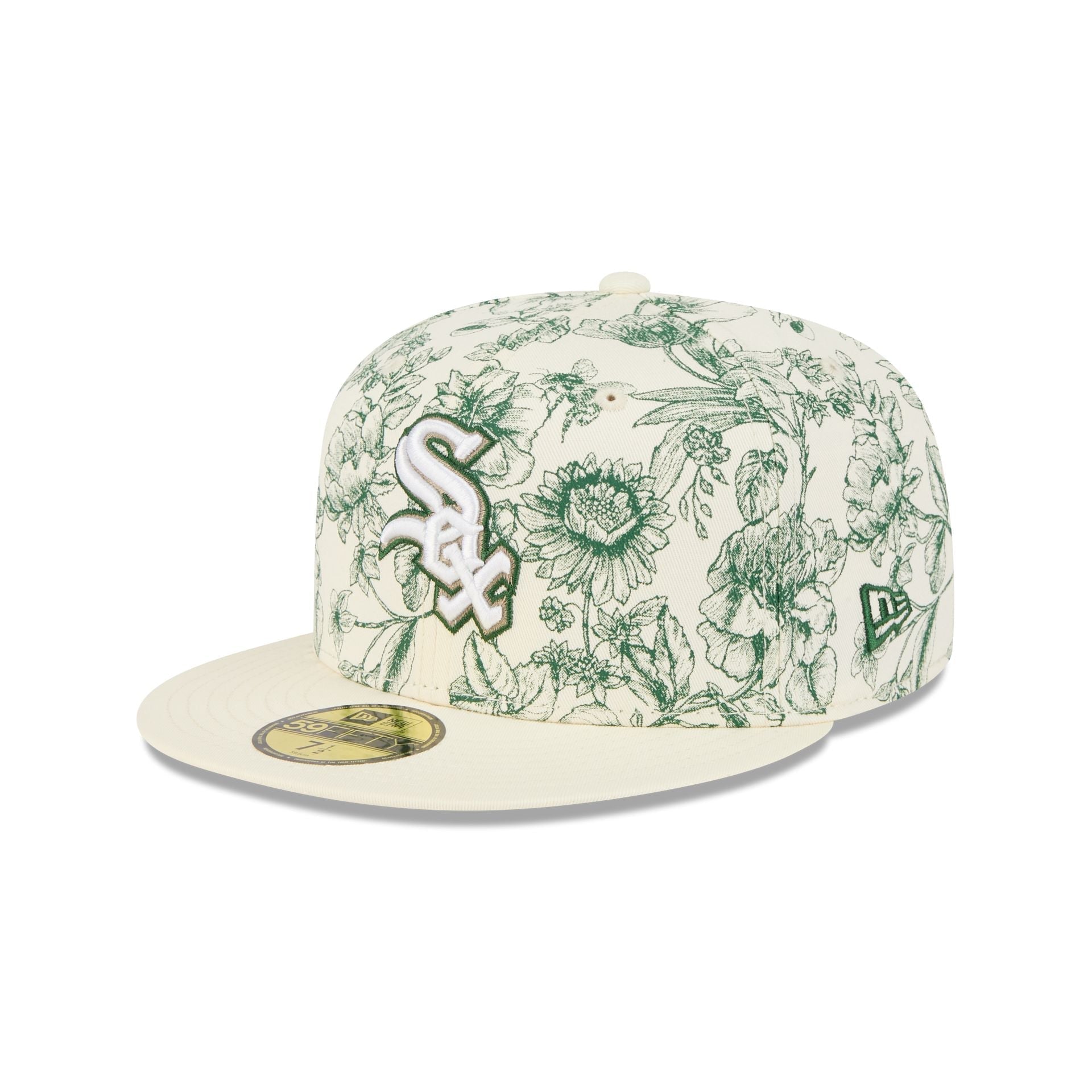 Chicago White Sox Spring Floral 59FIFTY Fitted Hat