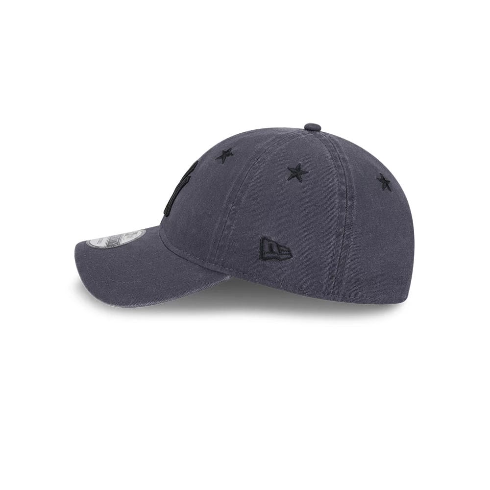 New York Yankees MLB Starry Eyelet Black 9TWENTY Adjustable Cap