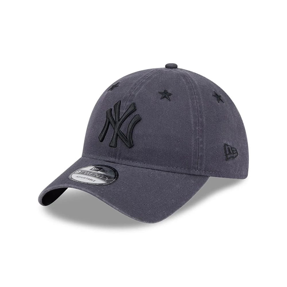 New York Yankees MLB Starry Eyelet Black 9TWENTY Adjustable Cap