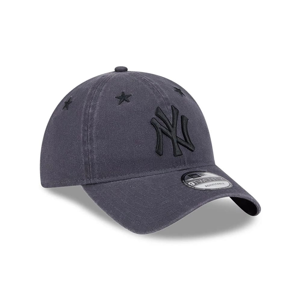 New York Yankees MLB Starry Eyelet Black 9TWENTY Adjustable Cap