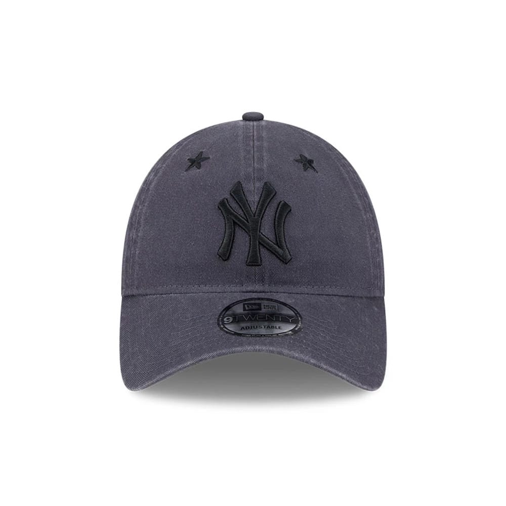 New York Yankees MLB Starry Eyelet Black 9TWENTY Adjustable Cap