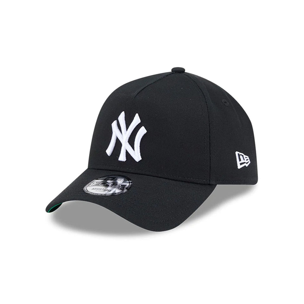 Yankees MLB Cooperstown Anniversary Black 9FORTY A-Frame Adjustable Cap