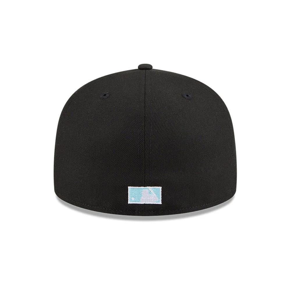 LA Dodgers MLB Camo Infill Black 59FIFTY Fitted Cap