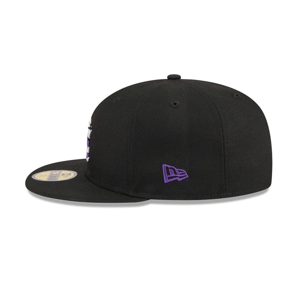 New York Yankees MLB Camo Infill Black 59FIFTY Fitted Cap