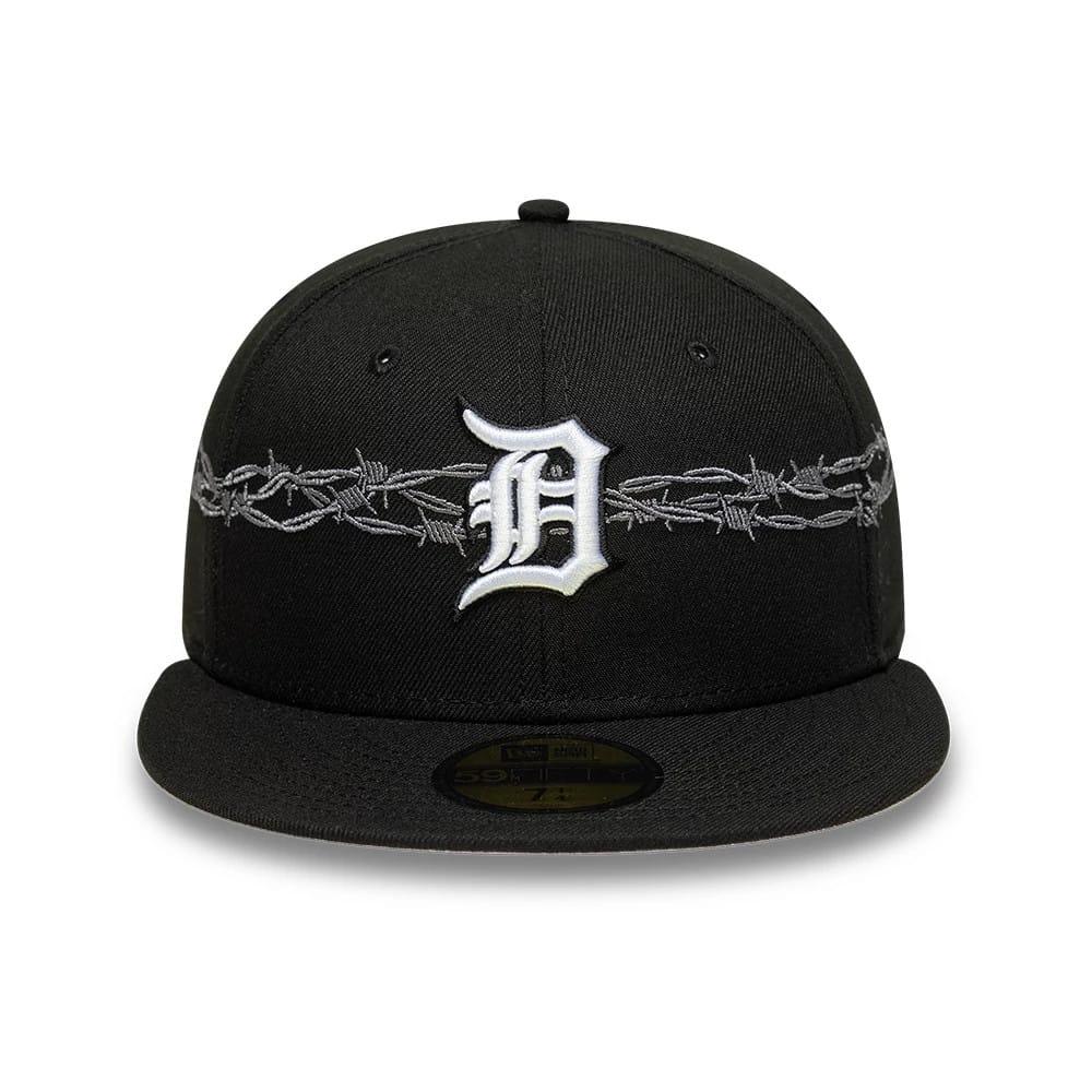 Detroit Tigers MLB Icon Black 59FIFTY Fitted Cap