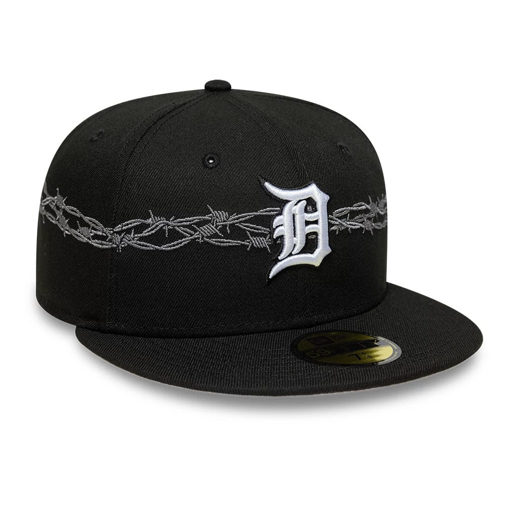 Detroit Tigers MLB Icon Black 59FIFTY Fitted Cap