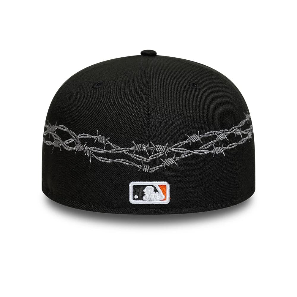 Detroit Tigers MLB Icon Black 59FIFTY Fitted Cap