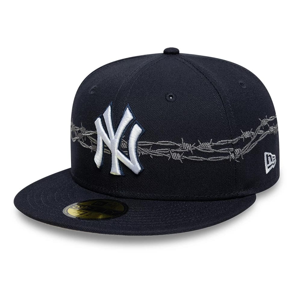 New York Yankees MLB Icon Navy 59FIFTY Fitted Cap