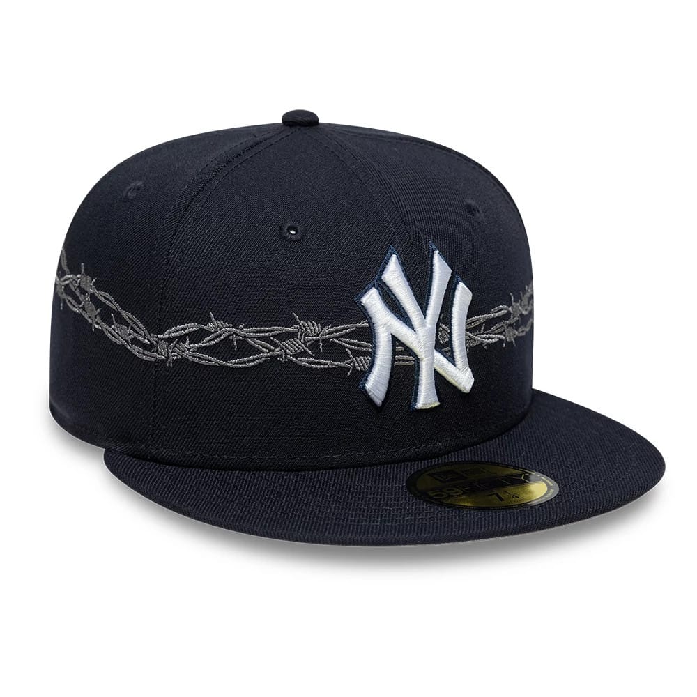 New York Yankees MLB Icon Navy 59FIFTY Fitted Cap