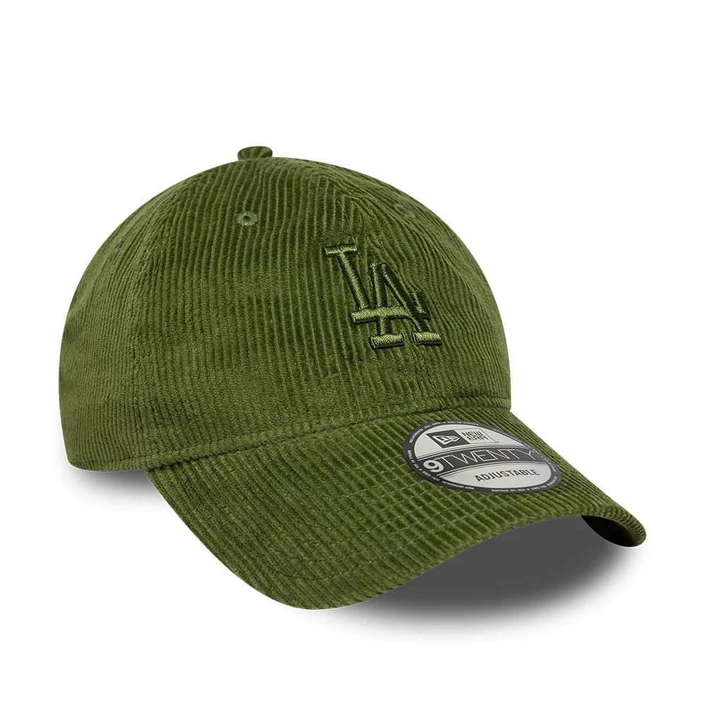 LA Dodgers MLB Cord Green 9TWENTY Adjustable Cap