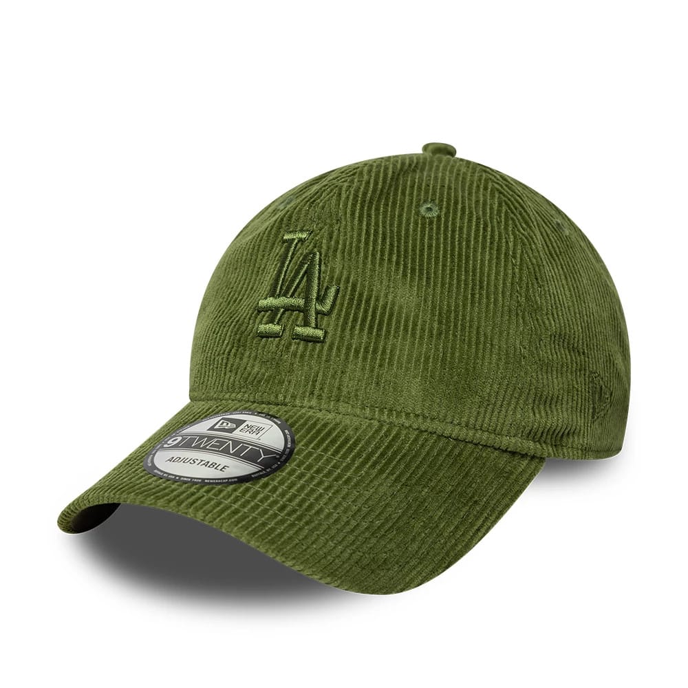 LA Dodgers MLB Cord Green 9TWENTY Adjustable Cap