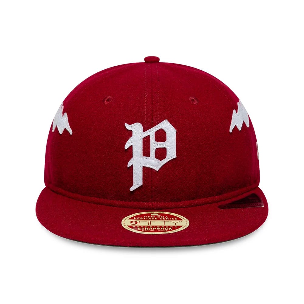 Phillies MLB Heritage Dark Red Retro Crown 9FIFTY Adjustable Cap