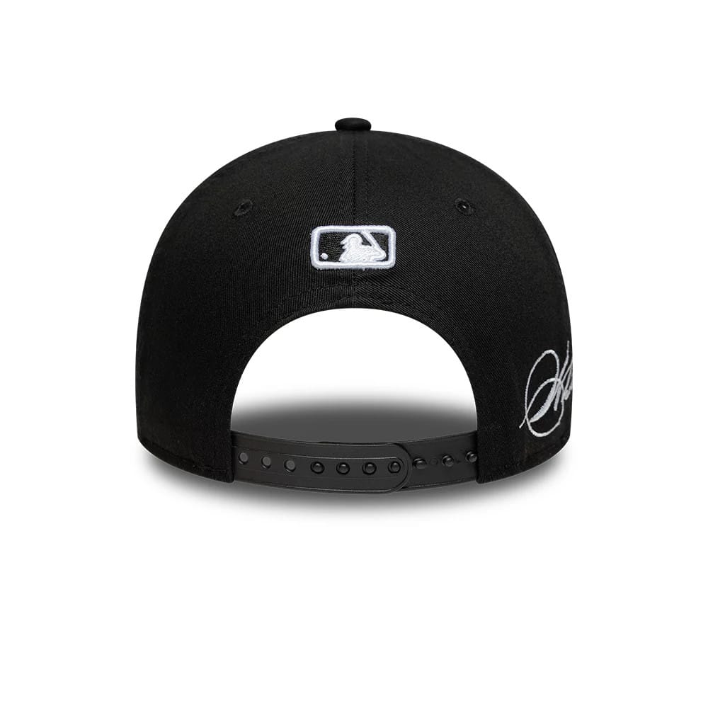 Chicago White Sox MLB Side Script Black 9FORTY M-Crown Adjustable Cap