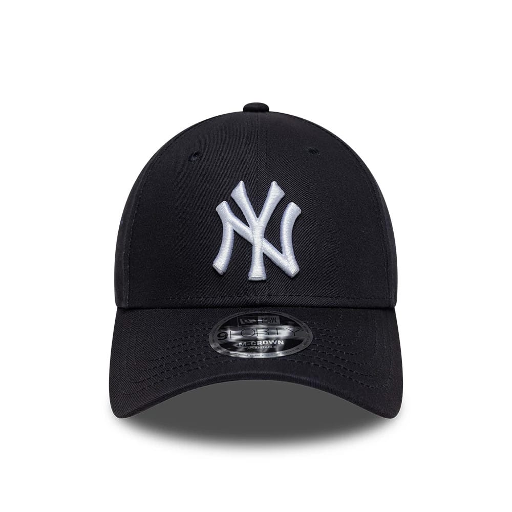 New York Yankees MLB Side Script Navy 9FORTY M-Crown Adjustable Cap