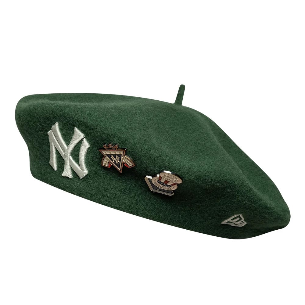 New York Yankees MLB Cooperstown Pin Dark Green Beret
