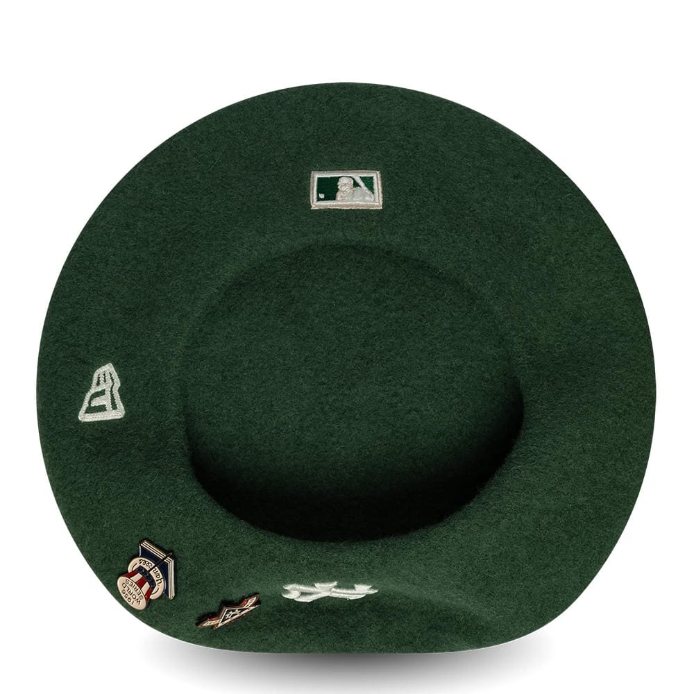 New York Yankees MLB Cooperstown Pin Dark Green Beret