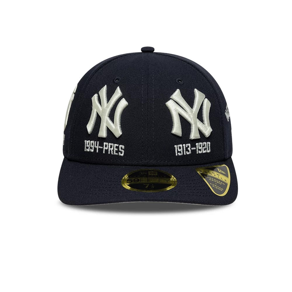 New York Yankees MLB Historic Navy Low Profile 59FIFTY Fitted Cap