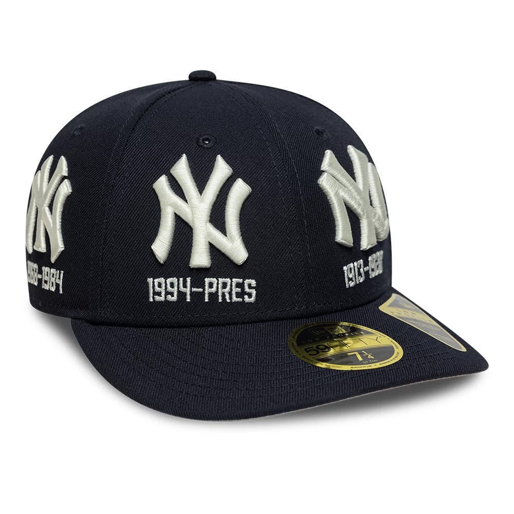 New York Yankees MLB Historic Navy Low Profile 59FIFTY Fitted Cap