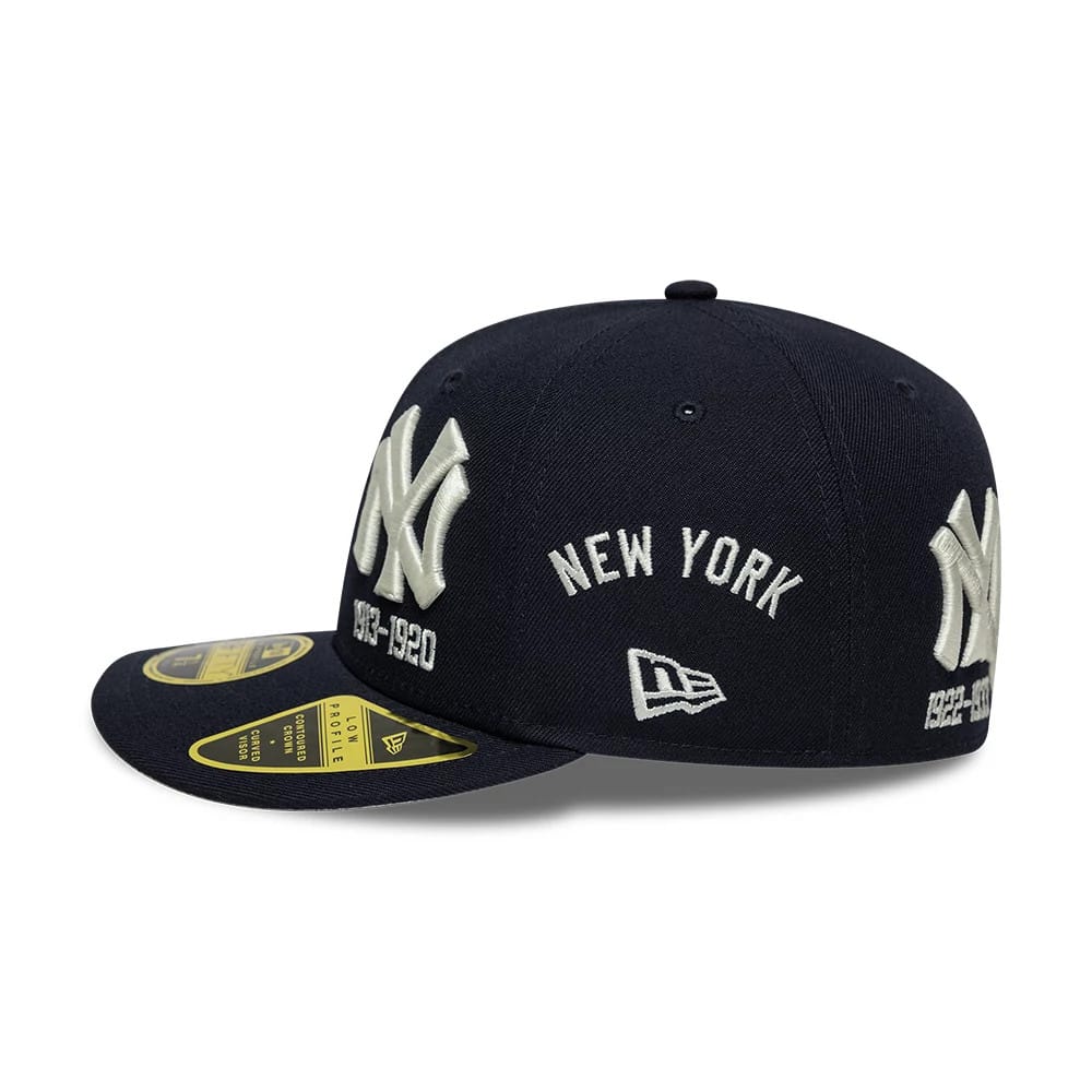 New York Yankees MLB Historic Navy Low Profile 59FIFTY Fitted Cap