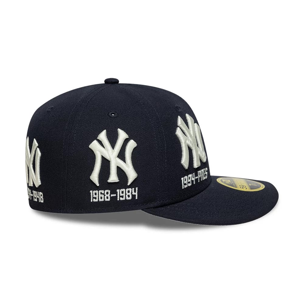 New York Yankees MLB Historic Navy Low Profile 59FIFTY Fitted Cap
