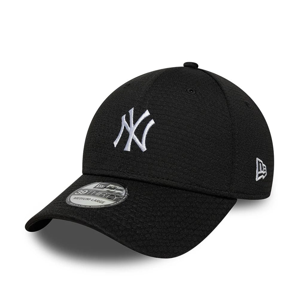New York Yankees MLB Stretch Mesh Black 39THIRTY Stretch Fit Cap