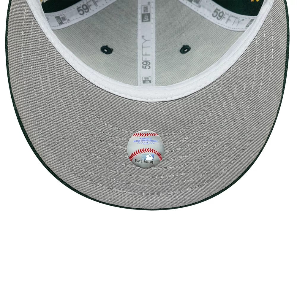Athletics MLB Historic Dark Green Low Profile 59FIFTY Fitted Cap