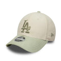 LA Dodgers Youth MLB Cord Cream 9FORTY M-Crown Adjustable Cap