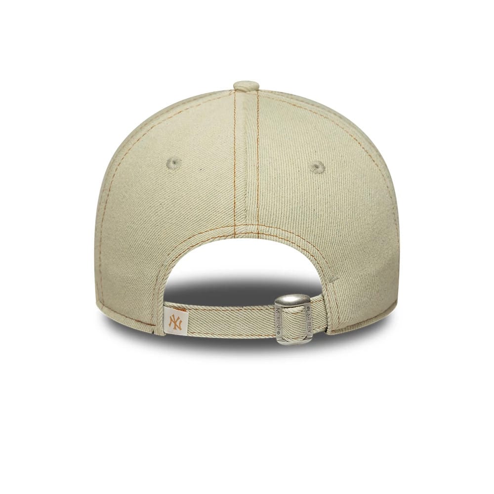New York Yankees Womens MLB Denim Cream 9TWENTY Adjustable Cap
