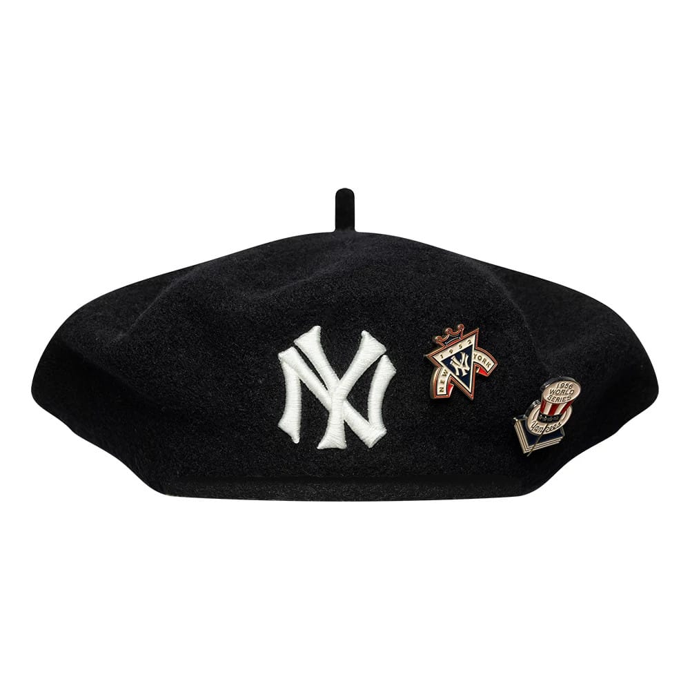 New York Yankees MLB Cooperstown Pin Black Beret