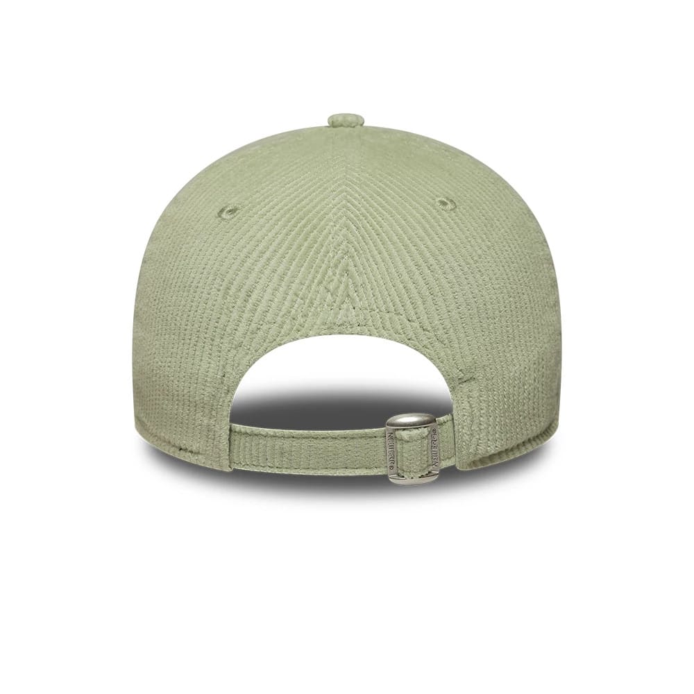 LA Dodgers Womens MLB Cord Pastel Green 9FORTY Adjustable Cap