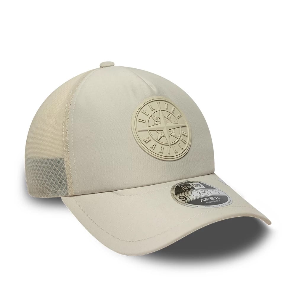 Seattle Mariners MLB Sporty Cream 9FORTY Apex Adjustable Cap