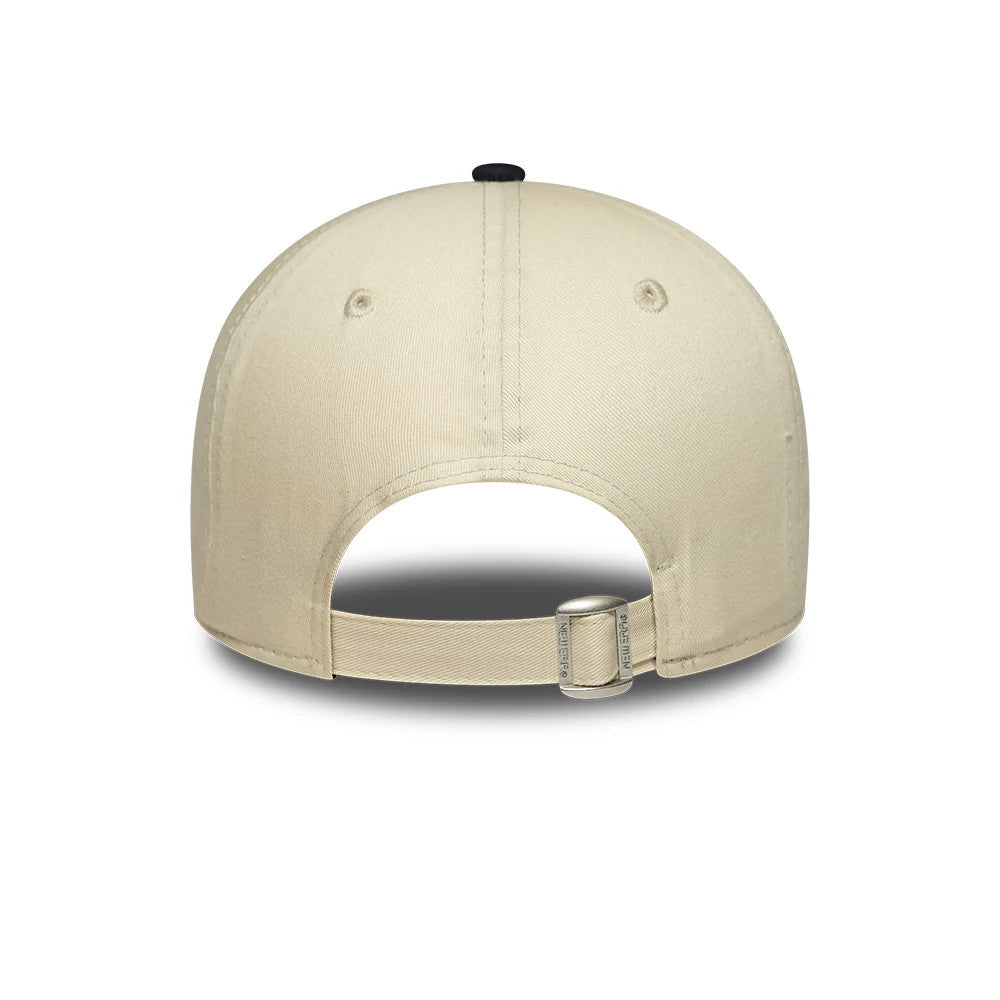 LA Dodgers Womens MLB Cream & Black 9TWENTY A-Frame Adjustable Cap