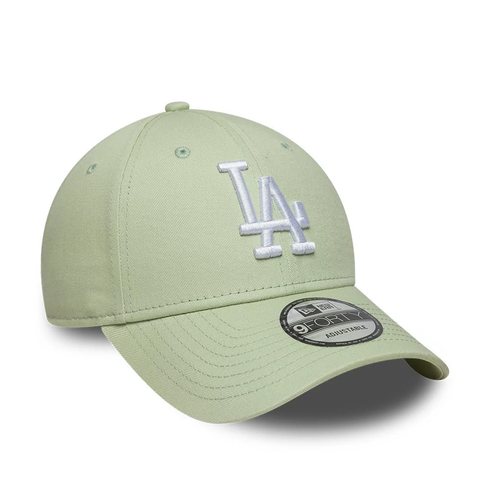 LA Dodgers MLB League Essential Pastel Green 9FORTY Adjustable Cap