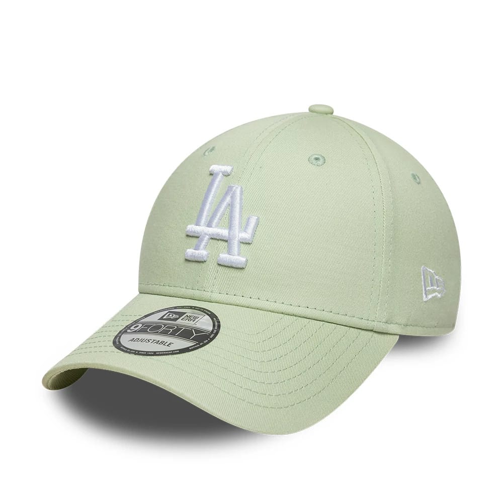 LA Dodgers MLB League Essential Pastel Green 9FORTY Adjustable Cap