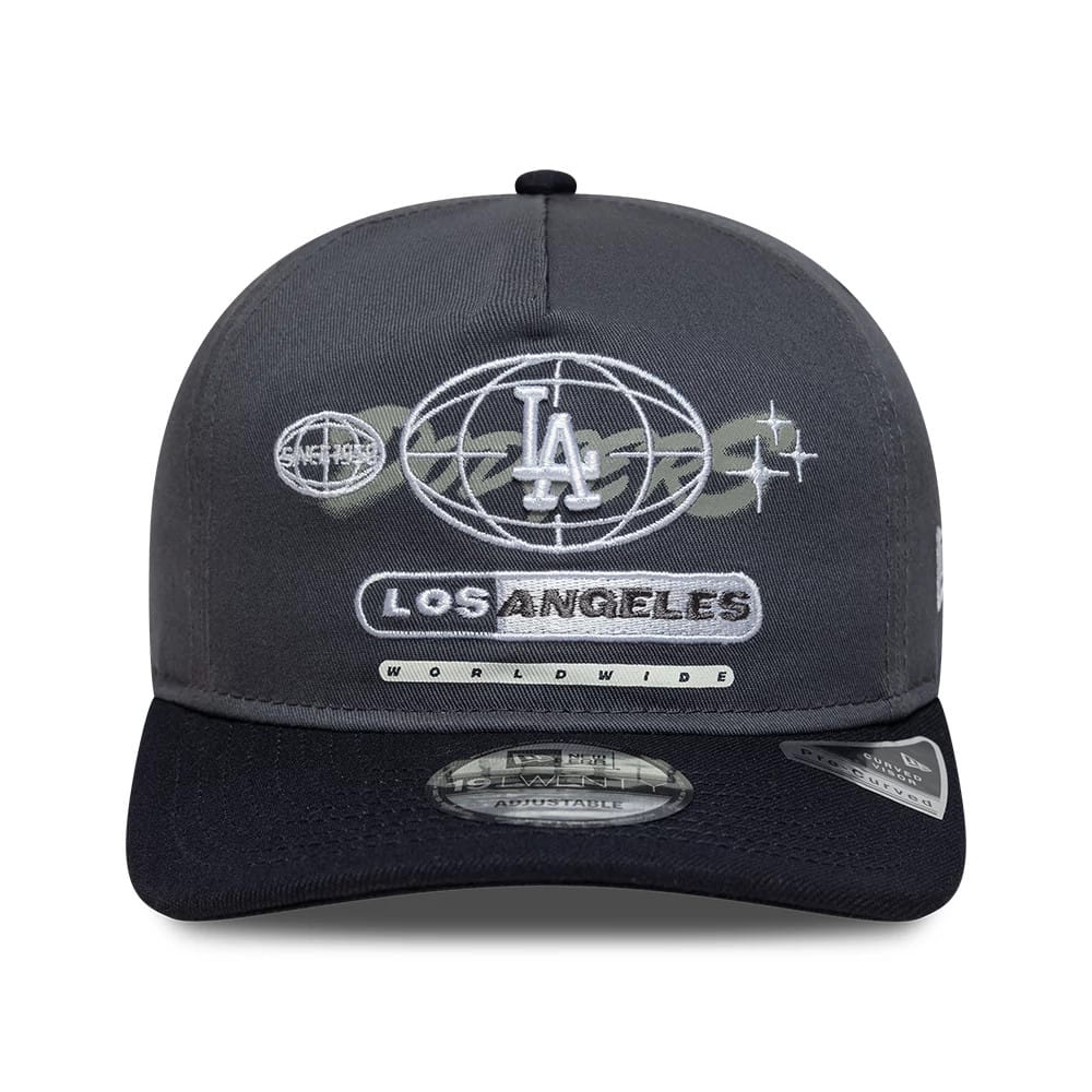 LA Dodgers MLB Graphic Grey & Black 19TWENTY Adjustable Cap