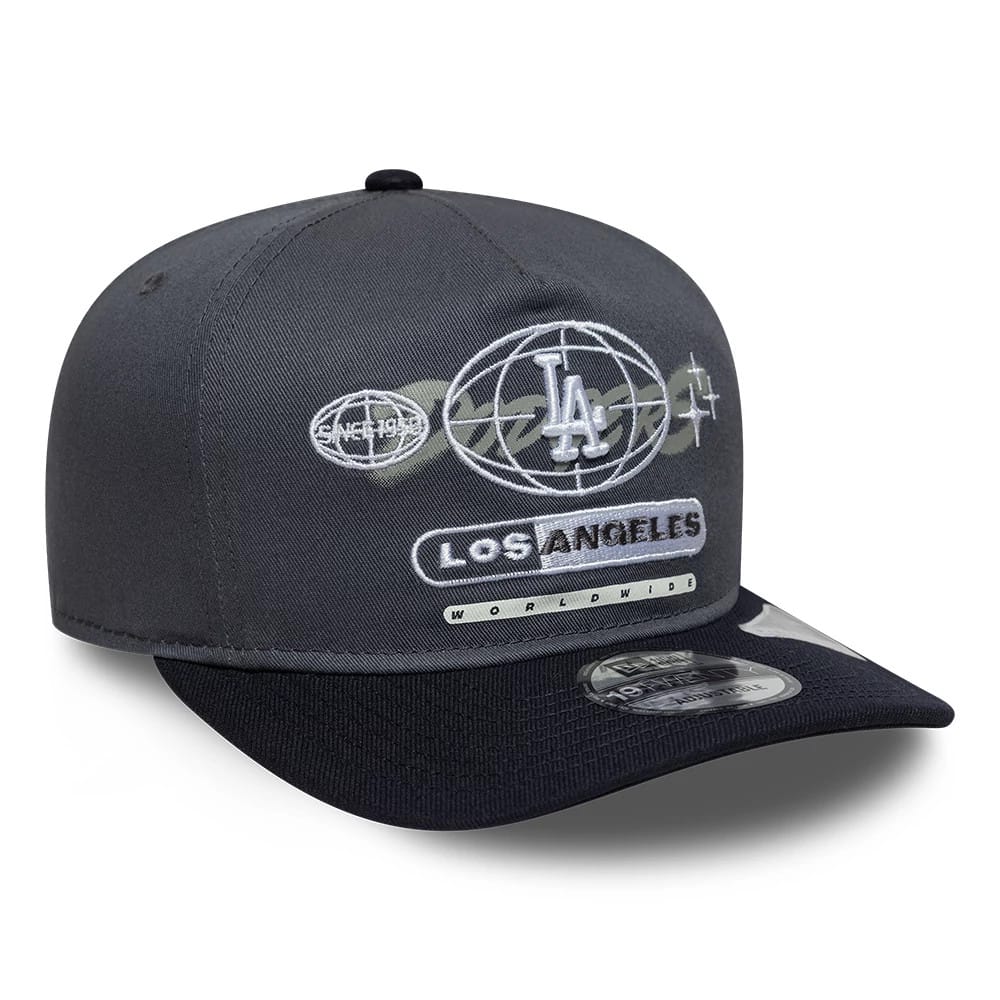 LA Dodgers MLB Graphic Grey & Black 19TWENTY Adjustable Cap