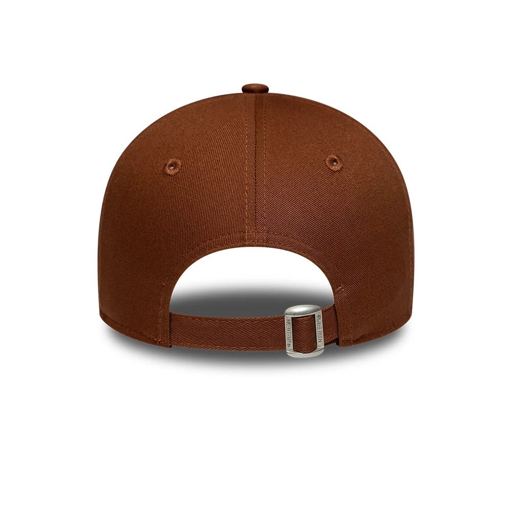 LA Dodgers Womens MLB League Essential Brown 9FORTY Adjustable Cap