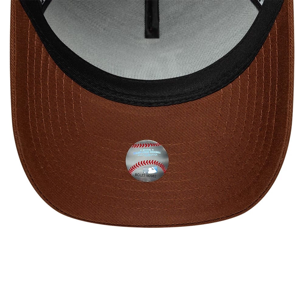 LA Dodgers MLB League Essential Brown 9FORTY E-Frame Adjustable Cap
