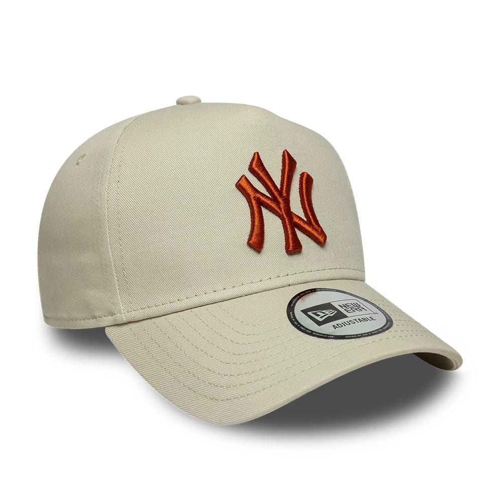New York Yankees MLB League Essential Cream 9FORTY E-Frame Adjustable Cap