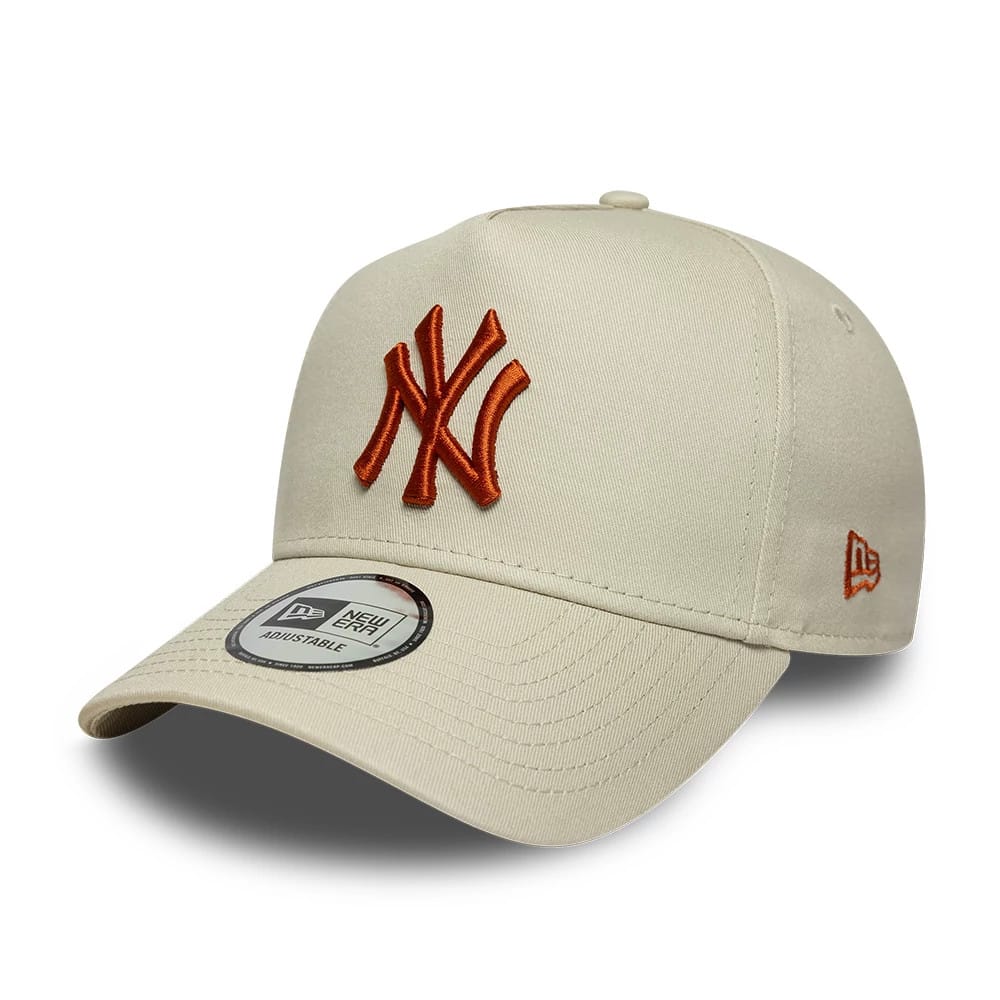 New York Yankees MLB League Essential Cream 9FORTY E-Frame Adjustable Cap