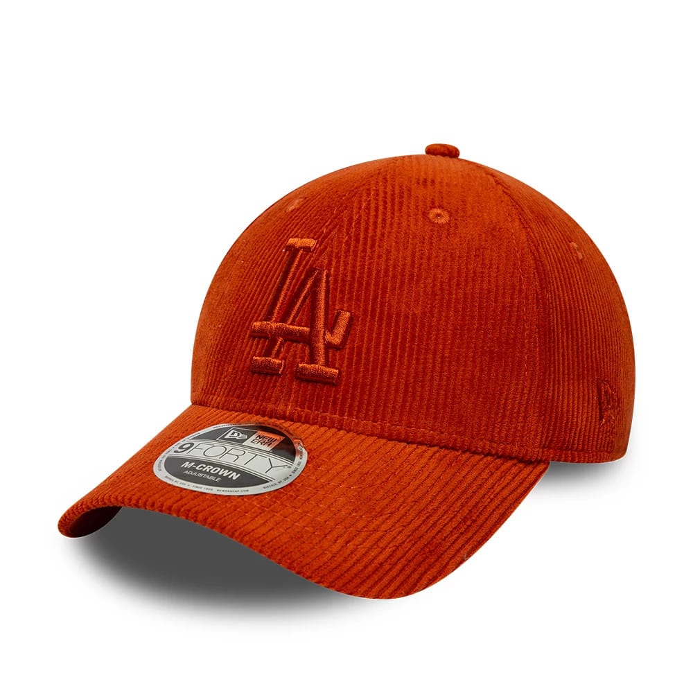 LA Dodgers MLB Cord Red 9FORTY M-Crown Adjustable Cap