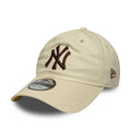 New York Yankees MLB League Essential Cream 9TWENTY Adjustable Cap