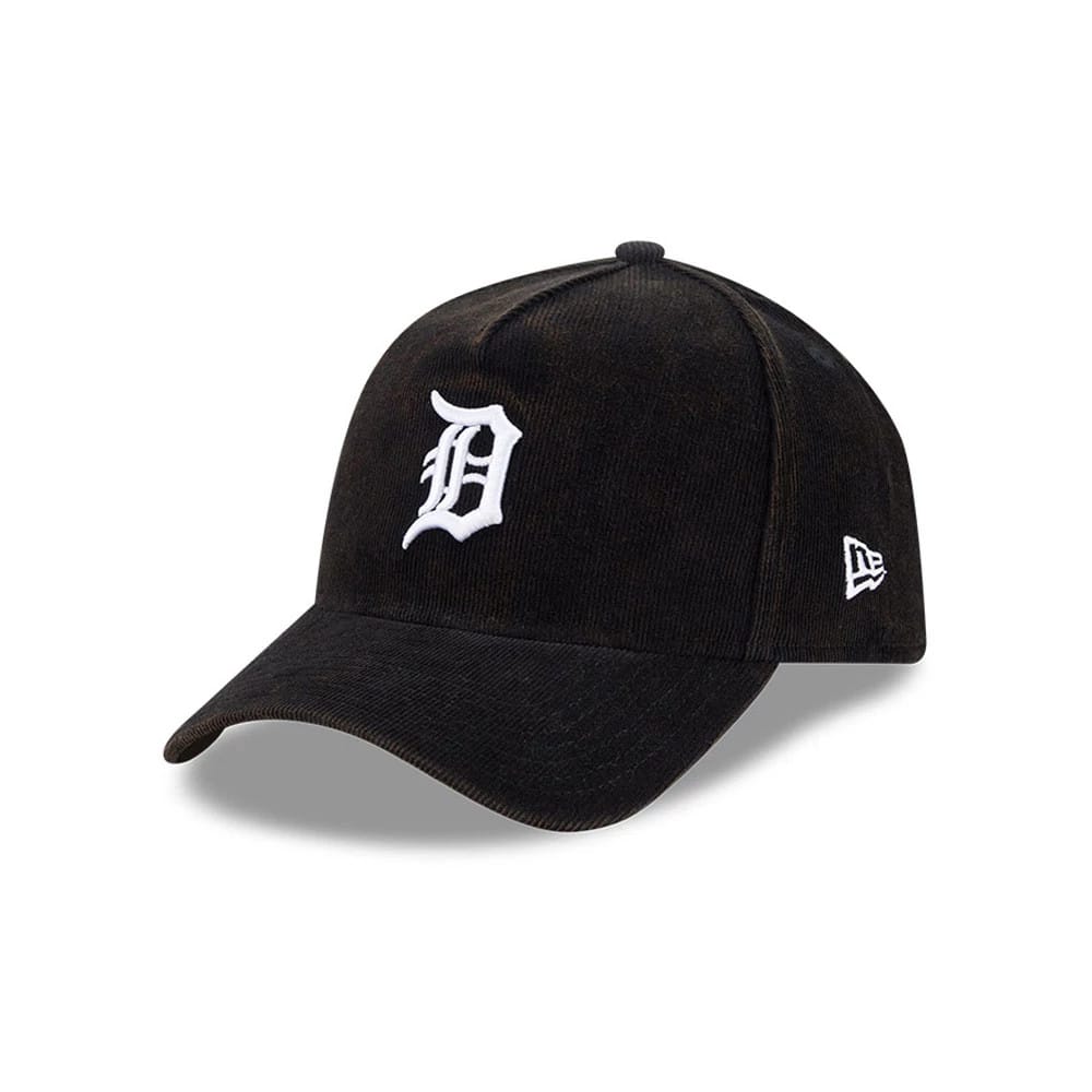 Tigers MLB Snow Wash Cord Black 59FORTY A-Frame Fitted Cap