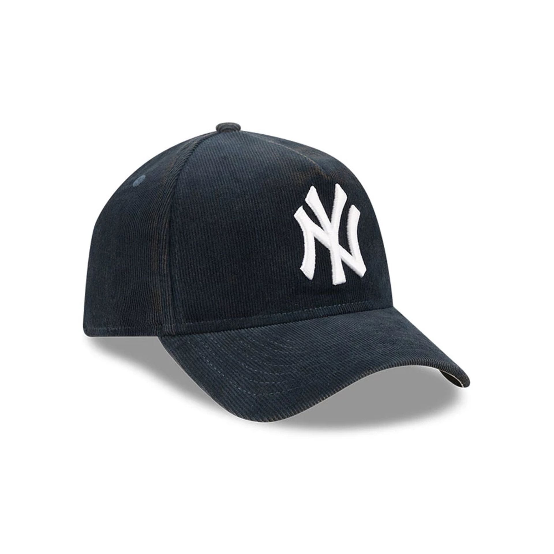 Yankees MLB Snow Wash Cord Navy 59FORTY A-Frame Fitted Cap