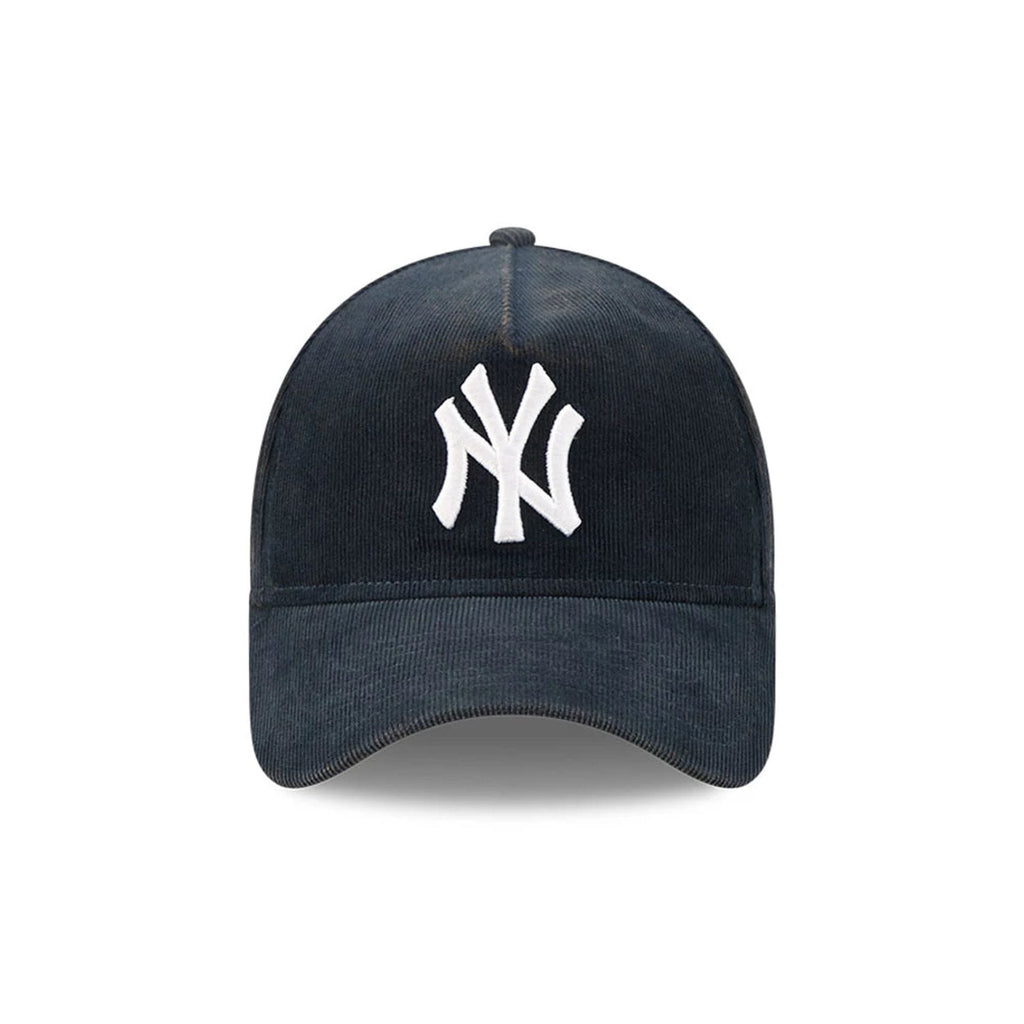 Yankees MLB Snow Wash Cord Navy 59FORTY A-Frame Fitted Cap