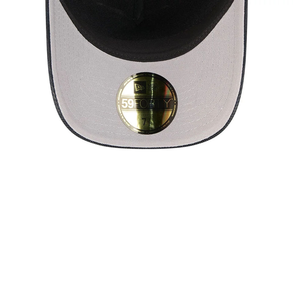 Yankees MLB Snow Wash Cord Navy 59FORTY A-Frame Fitted Cap