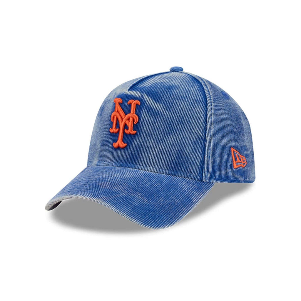 Mets MLB Snow Wash Cord Blue 59FORTY A-Frame Fitted Cap