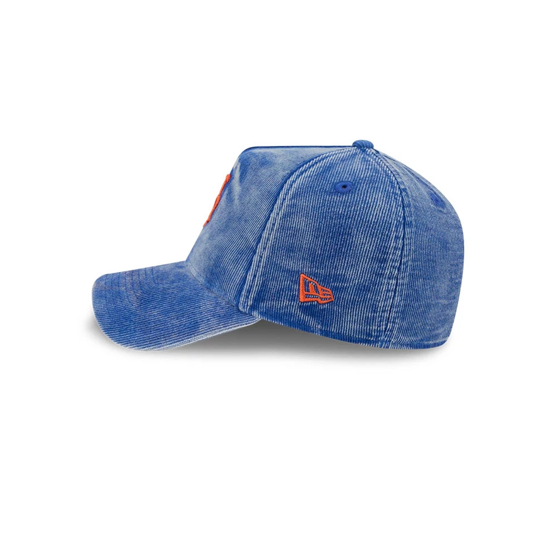 Mets MLB Snow Wash Cord Blue 59FORTY A-Frame Fitted Cap